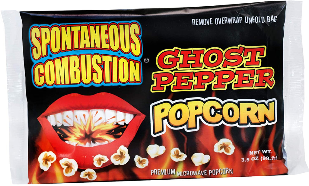 Spontaneous Combustion Ghost Pepper Popcorn