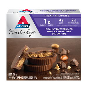 Atkins Endulge Treats, Peanut Butter Cups, 1g Sugar, Keto-Friendly, High Fiber