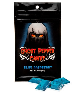 Blue Raspberry Ghost Pepper Candy
