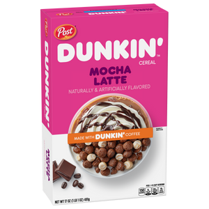 Post Dunkin Mocha Latte Cereal