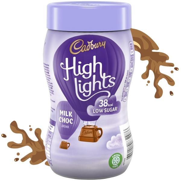 Cadbury Highlights Low Sugar Instant Hot Chocolate
