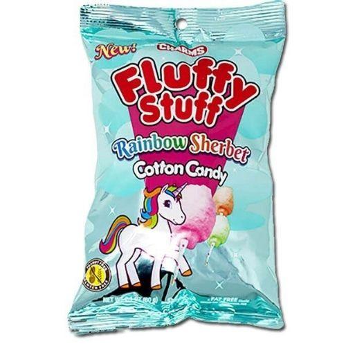 Cotton Candy Charms Fluffy Stuff Unicorn Rainbow Sherbet