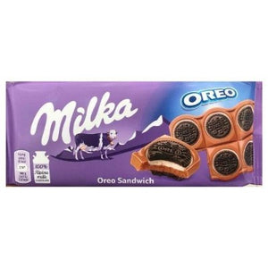 Milka Oreo Sandwich Chocolate Bar