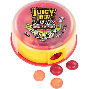 Juicy Drop Remix Sweet + Sour Chewy Candy Knock-Out Punch